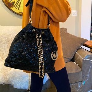 Authentic Vintage MK Leather Purse/Shoulderbag